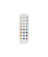 Genopladelig LED lampe RGBW - Magnetisk & USB-C, Inkl. Fjernbetjening & Karabinhage