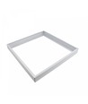 600x600 Algine ramme - til monteret armatur, overflademonteret, fast, hvid