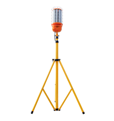 150W Arbejdslys LED, 3,4m inkl. stander - 5000K, 5m ledning, schuko stik