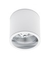 Loftlampe AR111, GU10 - IP44, hvid, aluminium, påbygning, uden lyskilde