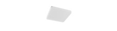 330x330 Nymphea Fusion loftlampe 20W eller 30W eller 40W - CCT, 230V, 120°, IP44, 53mm, hvid, firkantet, LED