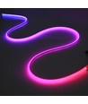 5m udendørs RGBIC Neon LED strip - 2 meter ledning, 10W/m, 576 LED pr. meter, 24V, IP67