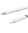 120cm slim RA93 armatur gennemfortrådet - 36W, 120lm/W, IP65