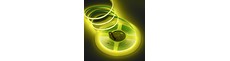 10m 9W/m Gul COB-LED strip - 24V DC, IP20, 320 LED/m