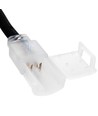 15 cm vandtæt mellemstykke til 230V LED strip (Slim COB) - Perfekt til hjørner, 230V
