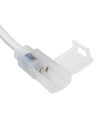10 cm mellemstykke til 230V LED strip (Slim COB) - Perfekt til hjørner, 230V