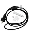 2m Vandtæt stik til 230V LED strip (Slim COB) - Inkl. endeprop, 230V