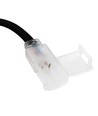 2m Vandtæt stik til 230V LED strip (Slim COB) - Inkl. endeprop, 230V