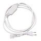 2m Stik til 230V LED strip (Slim COB) - Inkl. endeprop, 230V
