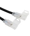 12 m vandtæt mellemstykke til 230V LED strip (Slim COB) - Perfekt til låger, porte mm., 230V