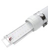 120cm 40W Dura66 LED armatur, gennemfortrådet - IP66, 137lm/W, IK10