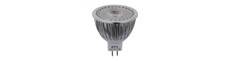 GU5.3 4W LED pære, 12V - 350lm, MR16, 2700K