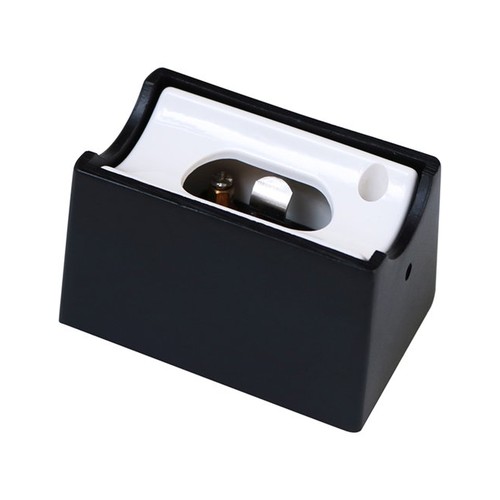 S14s fatning i sort metal, sæt med 2 stk. - Til S14s LED rør