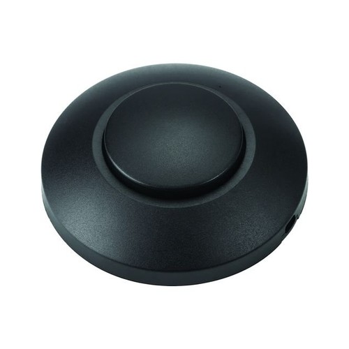 Fodlysdæmper til LED, 0-100W - Push dæmper, bagkants dæmp, sort