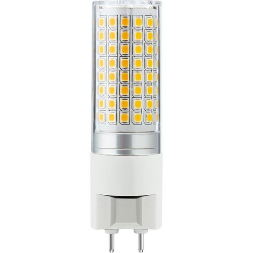G12 11cm / 18W dæmpbar LED pære - 2000lm, 3000K, klart glas