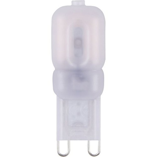 G9 2W LED pære - 4,8cm, 170lm, mat glas, varm hvid