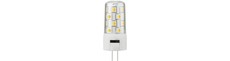 G4 3W LED pære, 12V - 4,6cm, CCT, dæmpbar, RA90, klar glas