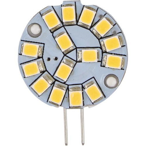 G4 1,8W LED Disc pære, 12V - 220lm, 2700K, AC/DC