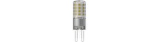 G9 4,2W dæmpbar LED pære - 550lm, 5,9cm, klar glas, 2700K