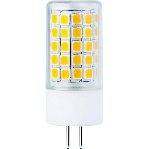 GY6.35 4,6W dæmpbar LED pære, 12V - 400lm, 2700K, klar glas