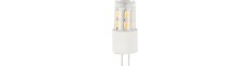 G4 2W dæmpbar LED pære, 12V - 200lm, T14.6, varm hvid, klar glas