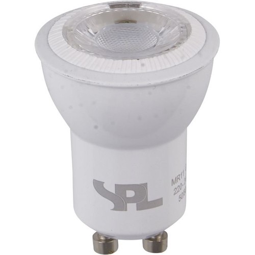 GU10 MR11 4W dæmpbar LED pære - 280lm, 3000K, 35 grader, hvid