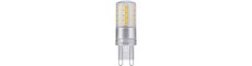 G9 4W LED pære - 3-trin dæmpbar, 470lm, 5,5cm, klar glas