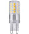 G9 4W LED pære - 3-trin dæmpbar, 470lm, 5,5cm, klar glas
