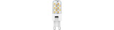 G9 3,4W dæmpbar LED pære - 350lm, RA90, CCT switch, 5,5cm, klart glas