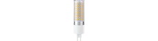 G8.5 11cm / 18W dæmpbar LED pære - 2000lm, 3000K, klart glas