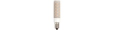 E14 6W LED rørpære - 8cm, 660lm, dæmpbar, opal glas
