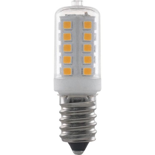 E14 3W LED rørpære - 5,1cm, 320lm, klar glas, 2700K