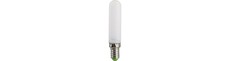 E14 4W LED rørpære - 9cm, 300lm, opal glas