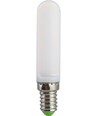 E14 4W LED rørpære - 9cm, 300lm, opal glas