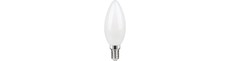 E14 3W dæmpbar LED kertepære - C35, mat glas, 2700K, filament