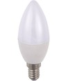 E14 5W dæmpbar LED kertepære - C35, 470lm, opal glas, 2700K