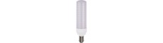 BA15d 11,3cm / 8W dæmpbar LED pære - 850lm, opal glas, 3000K
