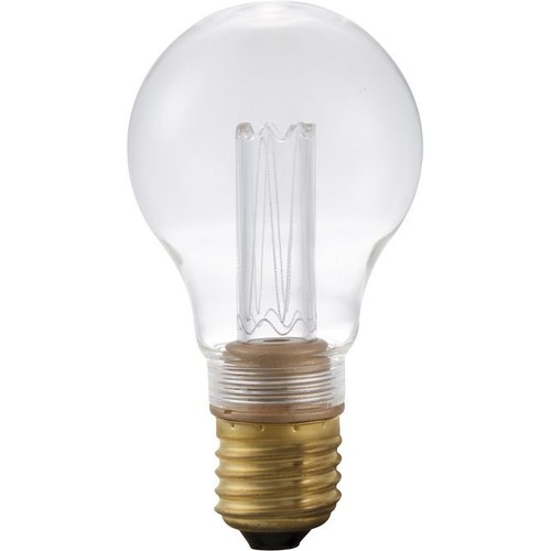 E27 2,5W dæmpbar vintage LED pære - A60, 2000K, klart glas, 65lm