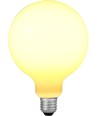E27 12W dæmpbar LED globepære - G125, opal glas, 1500lm, 2700K