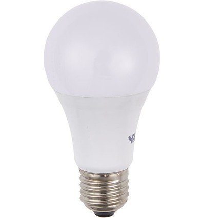 E27 7,3W dæmpbar LED pære - A60, opal glas, 810lm, 2700K