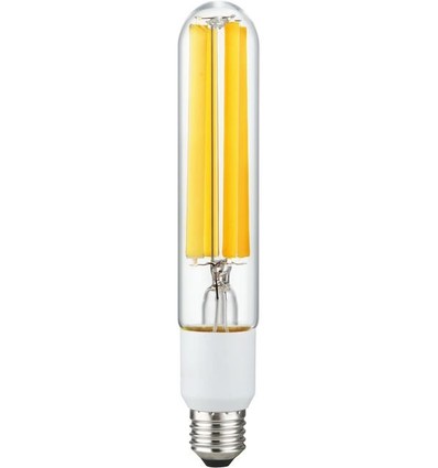 E27 36W HID Fila LED pære - 23,8cm, 5400lm, klar glas, varm hvid
