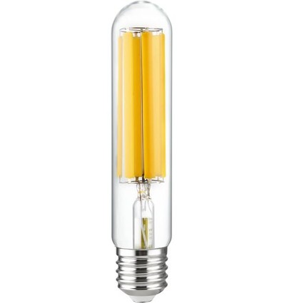 E40 41W HID Fila LED pære - 22,5cm, 7000lm, klart glas, varm hvid