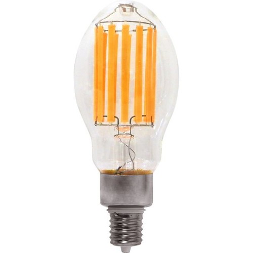 E40 65W LED pære - 120-277V, 12025lm, ED120, klar glas, 3000K