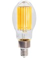 E40 85W ED120 LED pære - 15300lm, 120-277V, klar glas, varm hvid