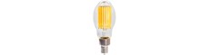 E40 85W LED pære - 120-277V, 15300lm, ED120, klar glas, 4000K