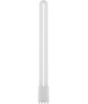 18W LED PLL 2G11 rør, 41cm - 2300lm, 4-pin, opal glas, 4000K