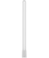 53cm / 20W LED PLL 2G11 rør - 2600lm, 4-pin, glas, opal glas, 6500K