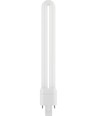 G23 5W G23-SMART22 LED pære - 21,8cm, Direkte/Ballast kompatibel, 730lm, opal glas