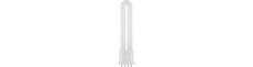 14,6cm / 4,5W PLS 2G7 LED pære - 4-pin, opal glas, 6500K