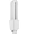14,3cm / 6W G24q LED pære - 880lm, 4-pin, opal glas, 6500K